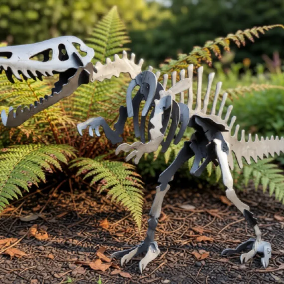 spinosaurus dinosaur sculpture