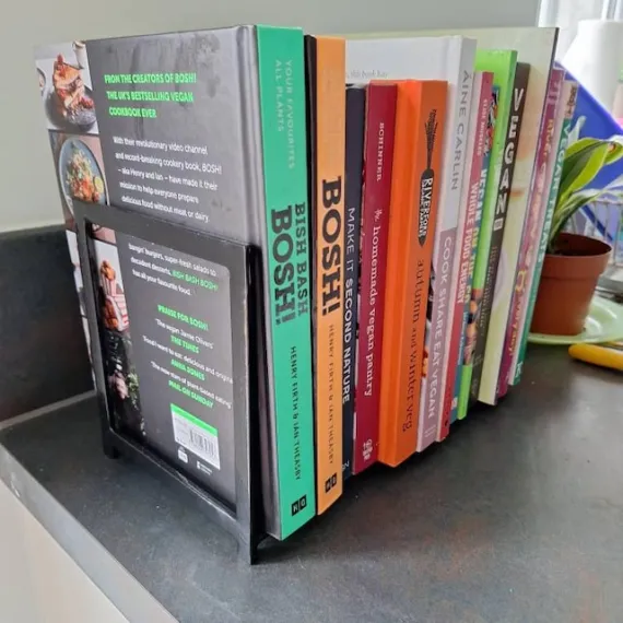 Book Display Vinyl Record Stand Display Flip Rack LP Storage